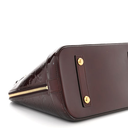 Louis Vuitton Vernis Alma PM Amarante 8 of 12