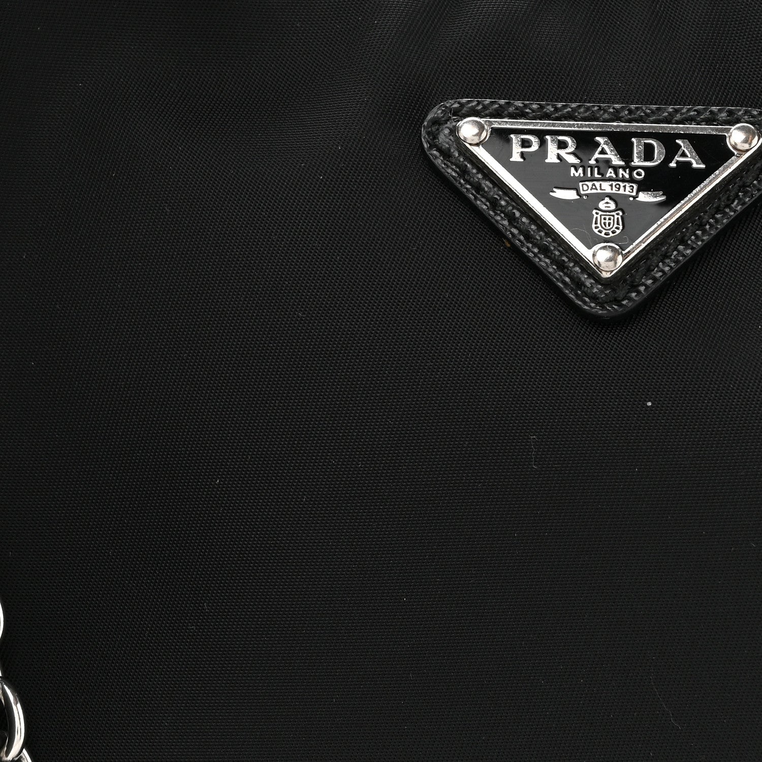 Prada Nylon Re-Edition 2005 Shoulder Bag Black 7 of 10