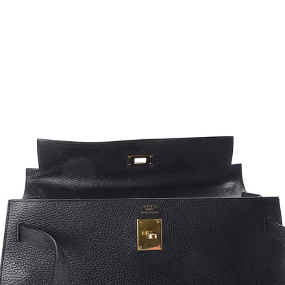 Hermes Ardennes Kelly Sellier 35 Black 16 of 33
