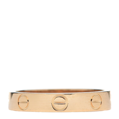 Cartier 18K Yellow Gold 3.5mm LOVE Wedding Band Ring 52 6 1 of 5