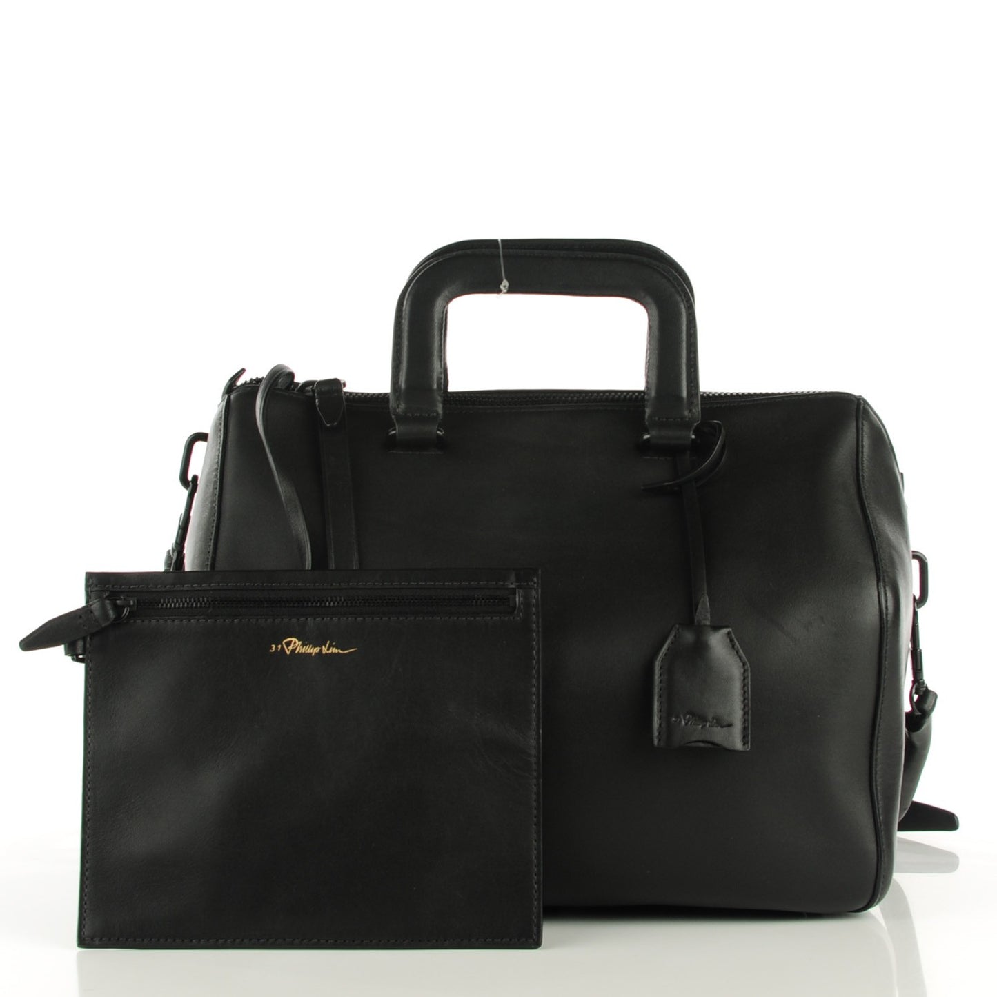 3.1 Calfskin Medium Wednesday Boston Black