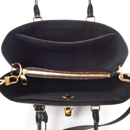 Louis Vuitton Monogram Flower Tote Black 7 of 8