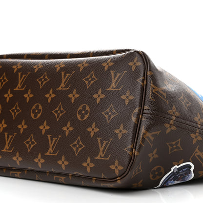 Louis Vuitton Monogram World Tour Neverfull MM 12 of 12
