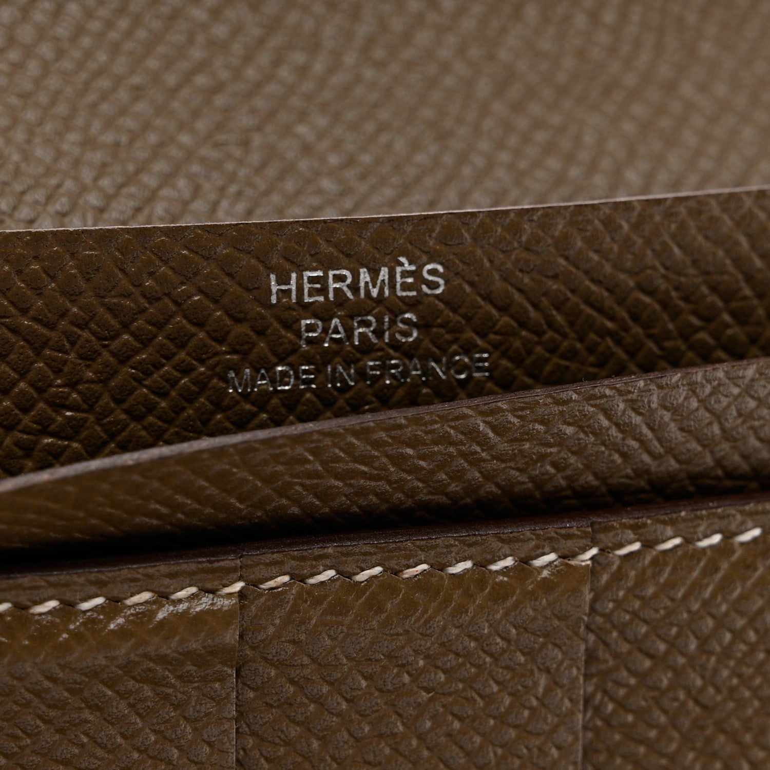 Hermes Epsom Bearn Gusset Wallet Etoupe 6 of 9