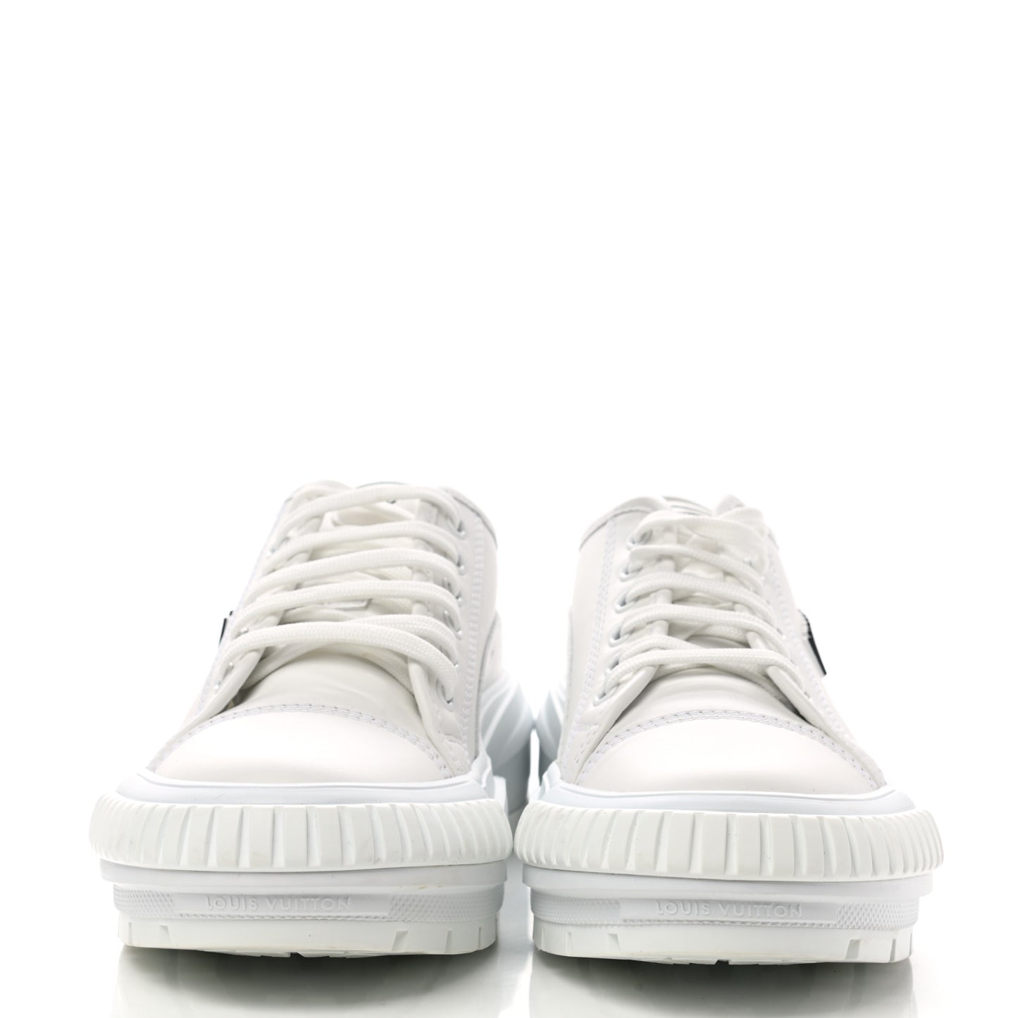 Canvas LV Squad Sneakers 38 White