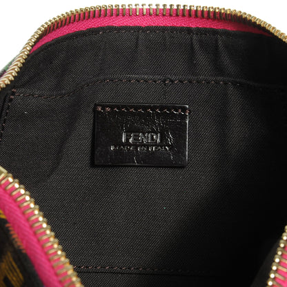 Fendi Zucchino Spalmati FF Multicolor Pochette Tobacco Multicolor 7 of 11