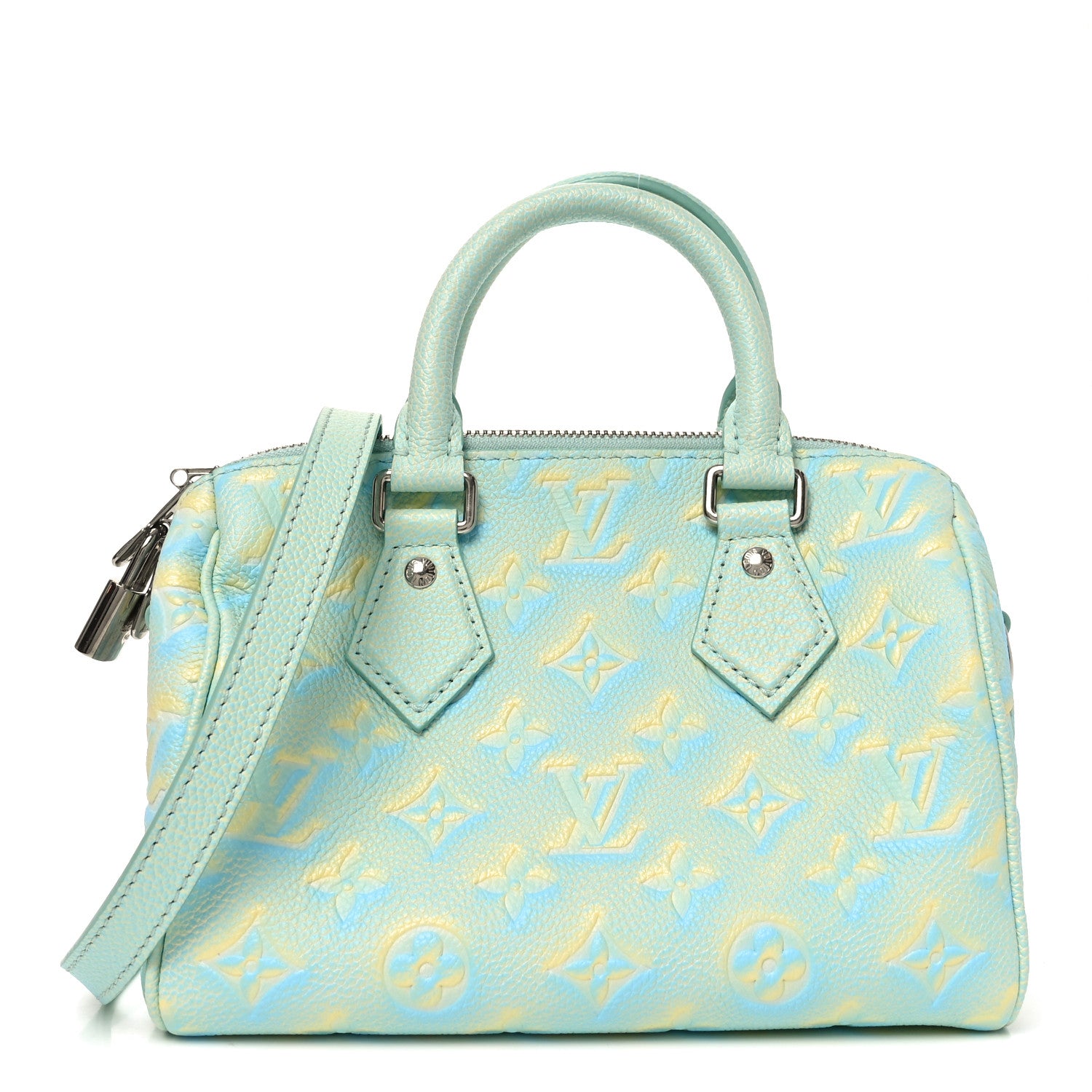 Louis Vuitton Empreinte Monogram Summer Stardust Speedy 20 Water Green 1 of 9