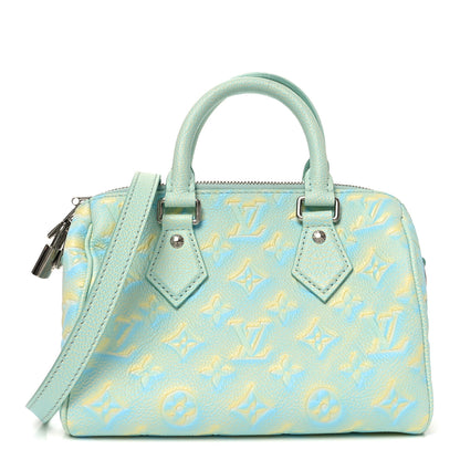 Louis Vuitton Empreinte Monogram Summer Stardust Speedy 20 Water Green 1 of 9