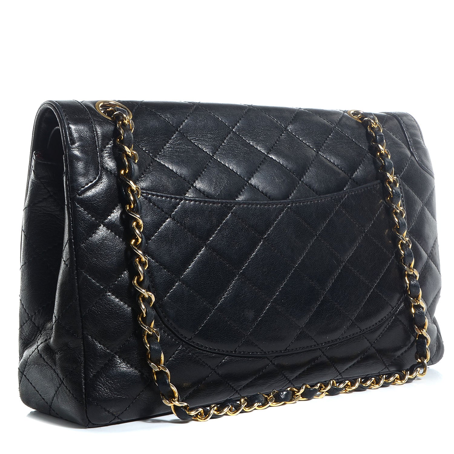 Chanel Lambskin Medium Double Flap Black 3 of 10