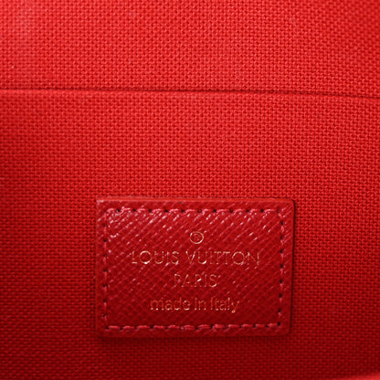 Louis Vuitton Damier Ebene Pochette Felicie Chain Wallet 7 of 10