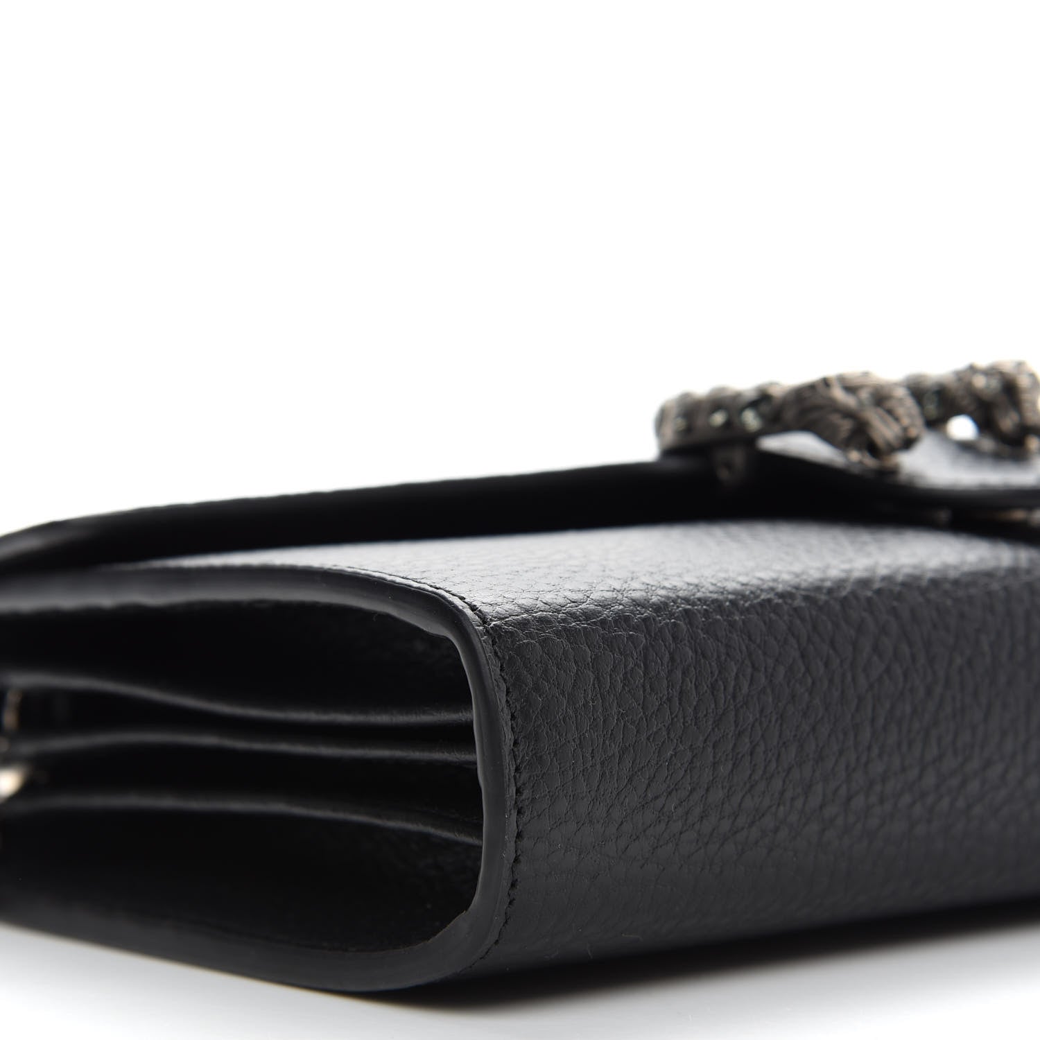 Saint Laurent GUCCI Calfskin Mini Dionysus Chain Wallet Black 8 of 11