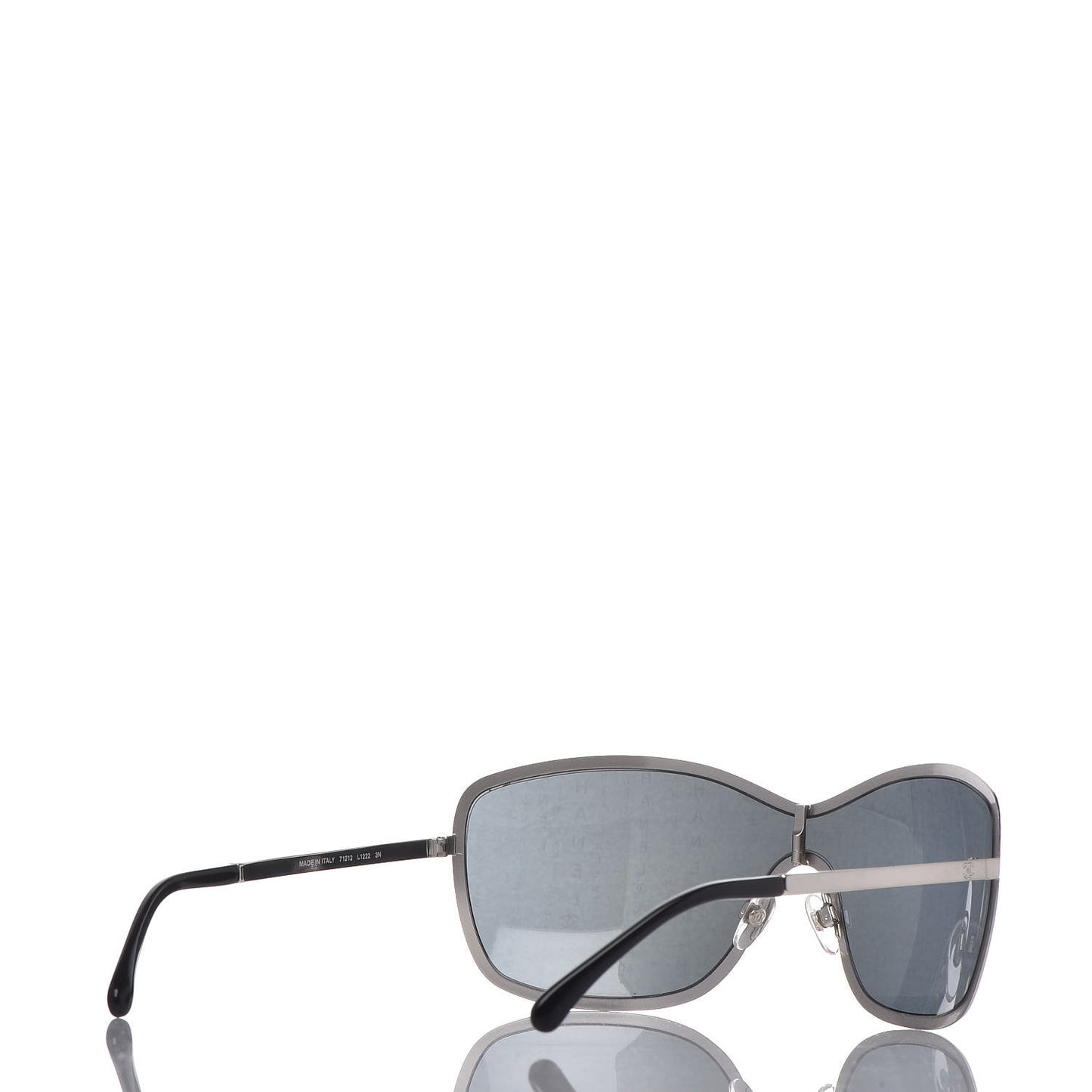 Shield Runway Sunglasses 71212 Silver