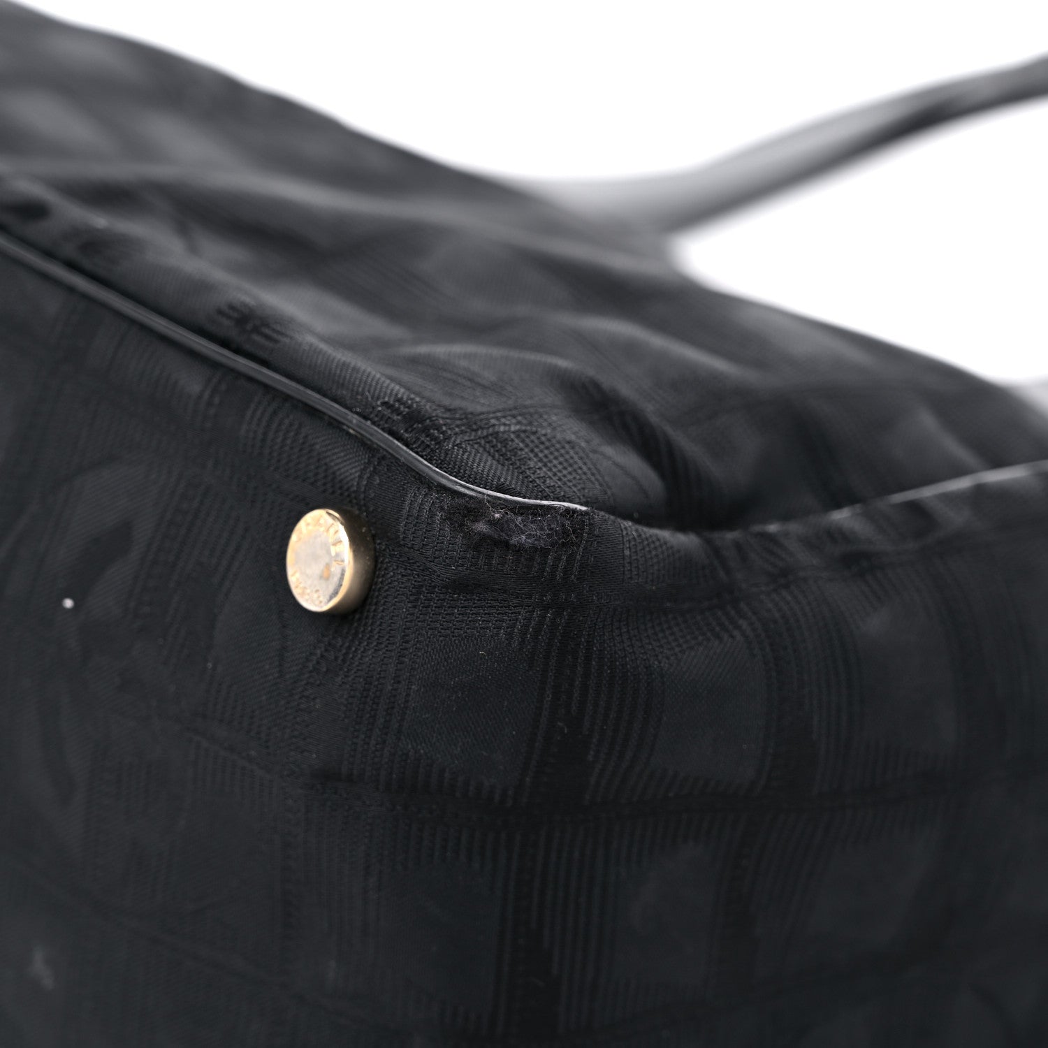Chanel Nylon Medium Travel Tote Black 11 of 18