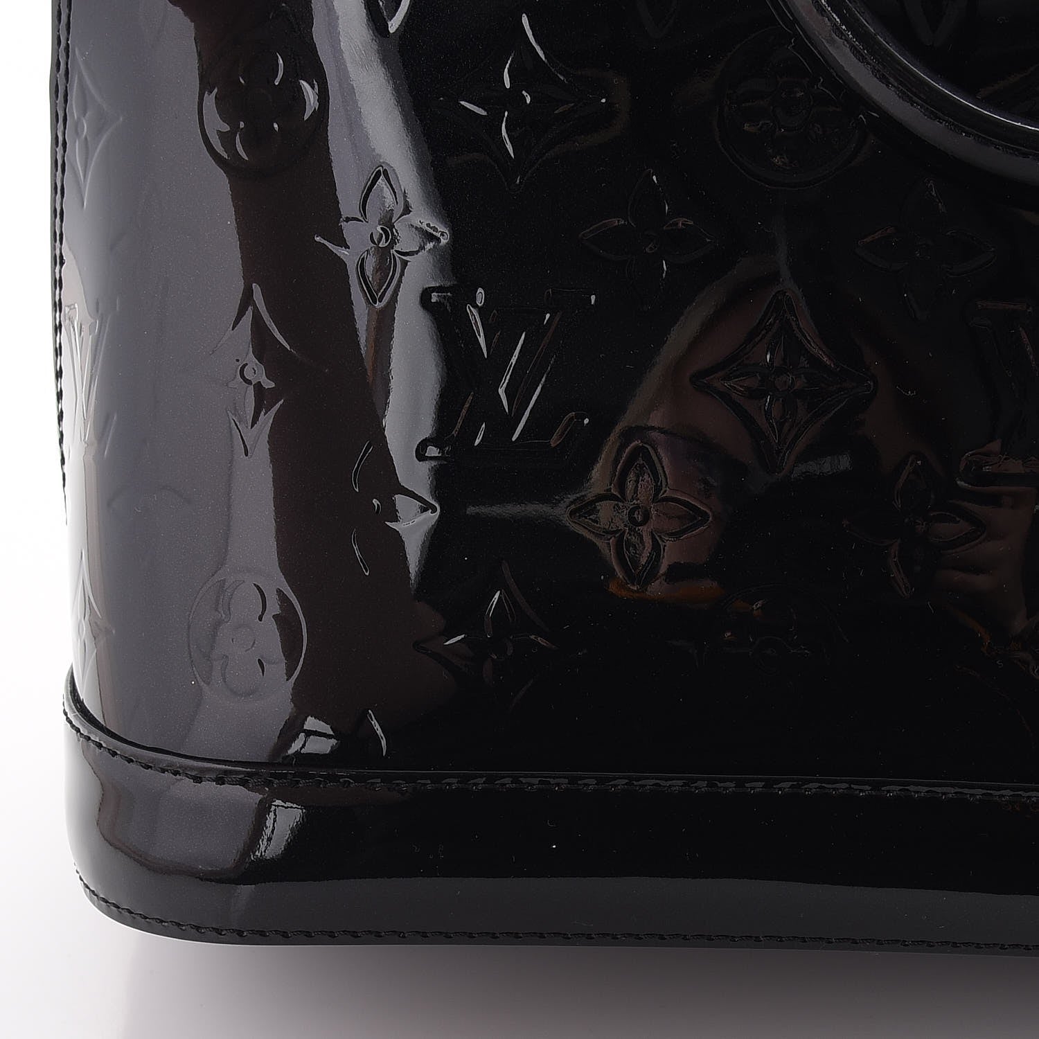Louis Vuitton Vernis Alma PM Noir Magnetique 9 of 9