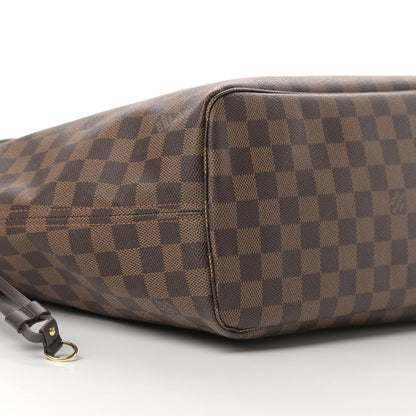 Louis Vuitton Damier Ebene Neo Neverfull MM Rose Ballerine 9 of 11