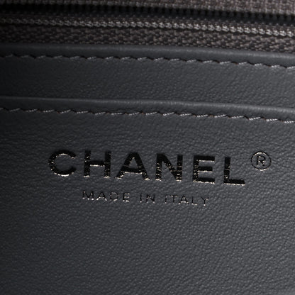 Chanel Lambskin Quilted Mini Rectangular Flap Grey 7 of 17