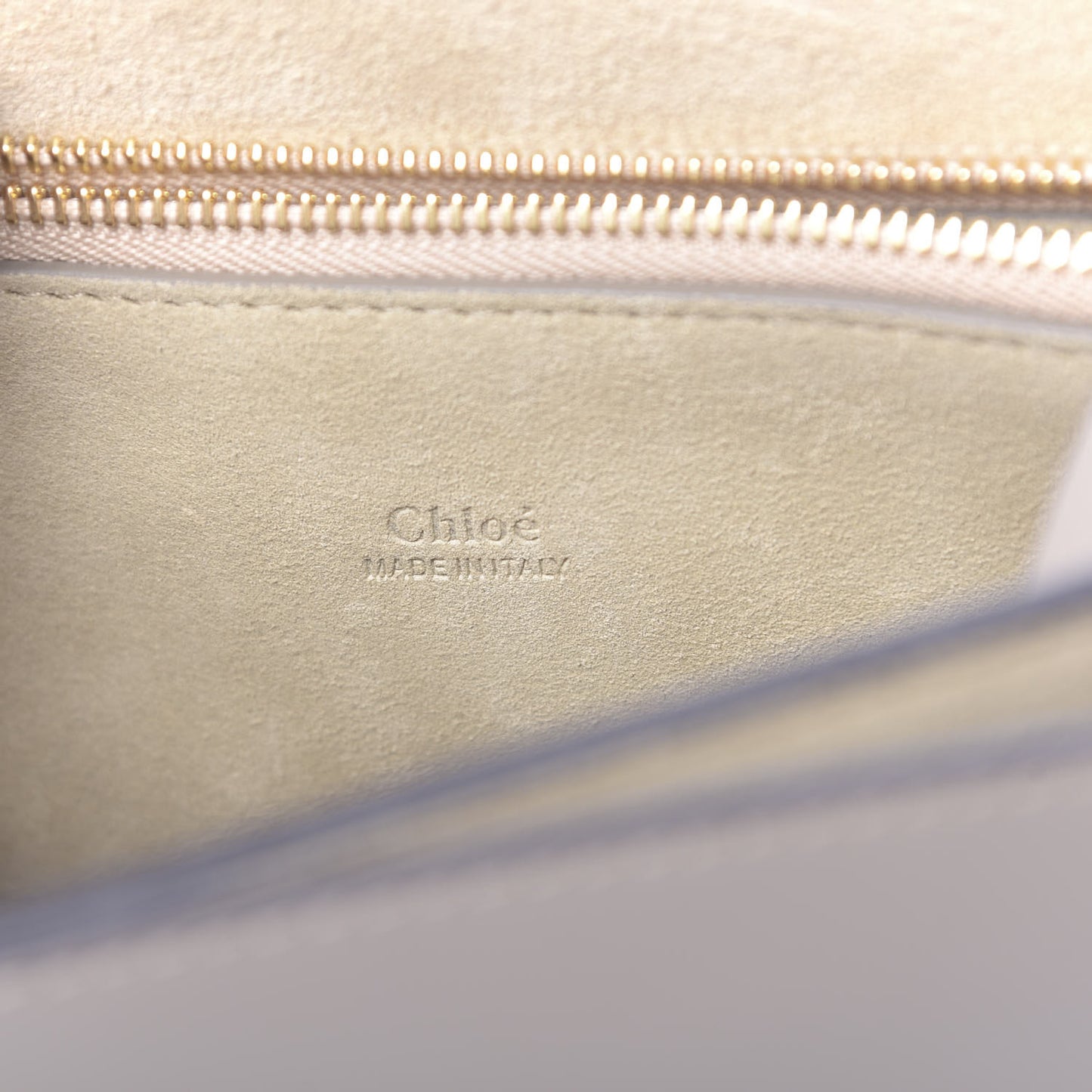 Calfskin Suede Medium Faye Shoulder Bag Motty Grey