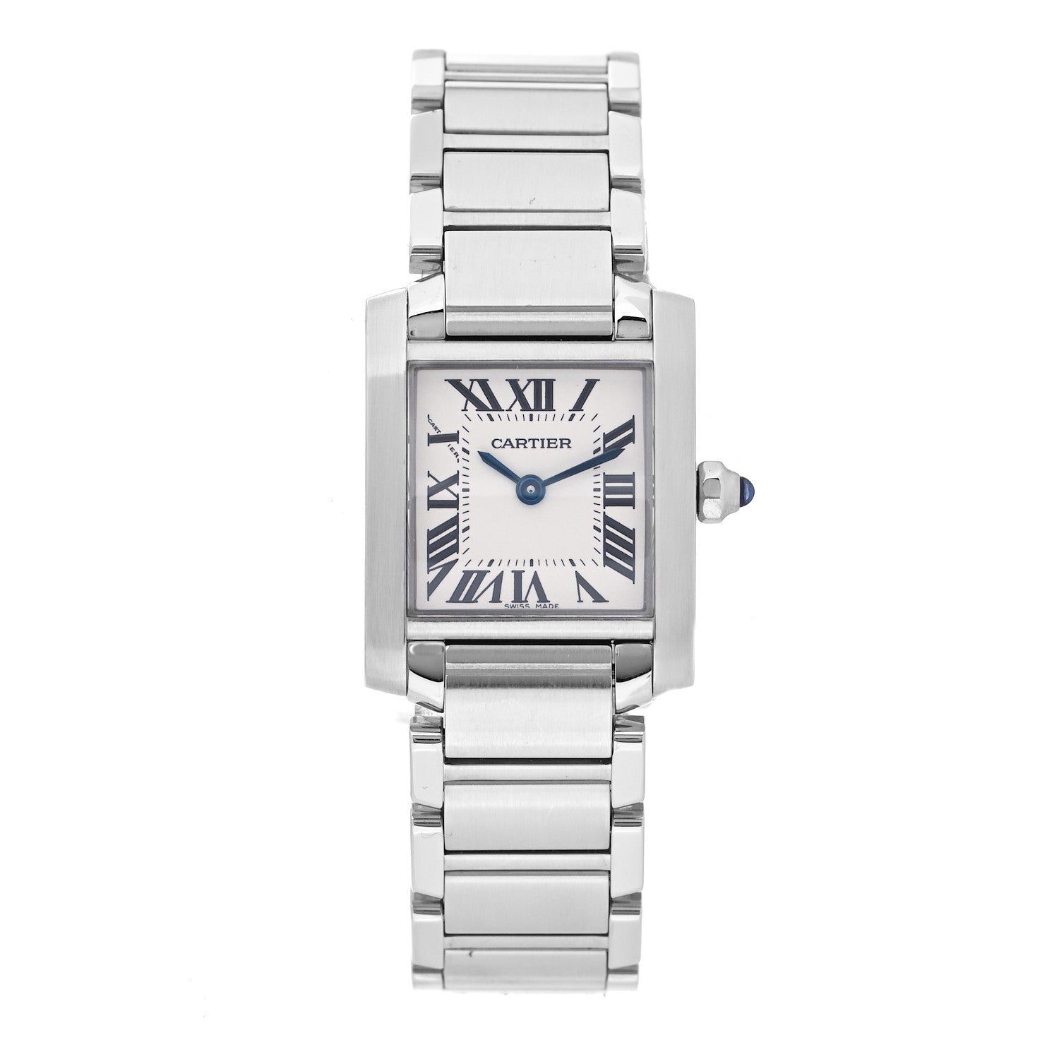 Cartier Stainless Steel 20mm Tank Francaise Quartz Watch 1 of 4