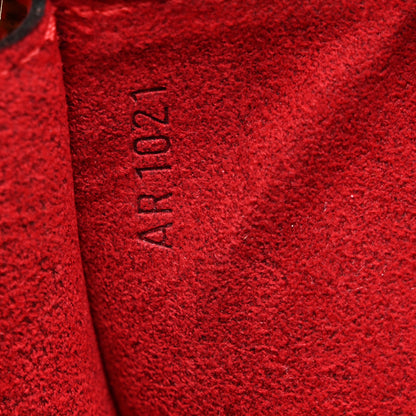 Louis Vuitton Epi Pochette Accessories 24 Castillan Red 7 of 11