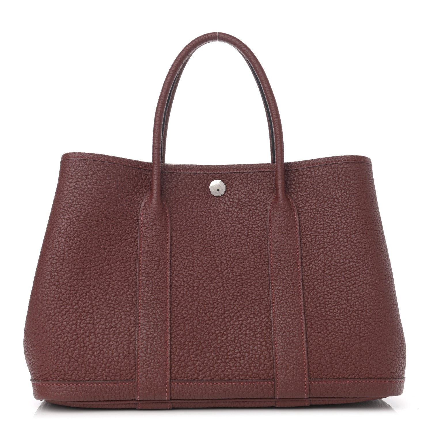 Hermes Vache Country Garden Party 30 TPM Rouge H 1 of 14