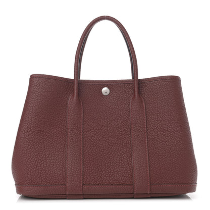 Hermes Vache Country Garden Party 30 TPM Rouge H 1 of 14