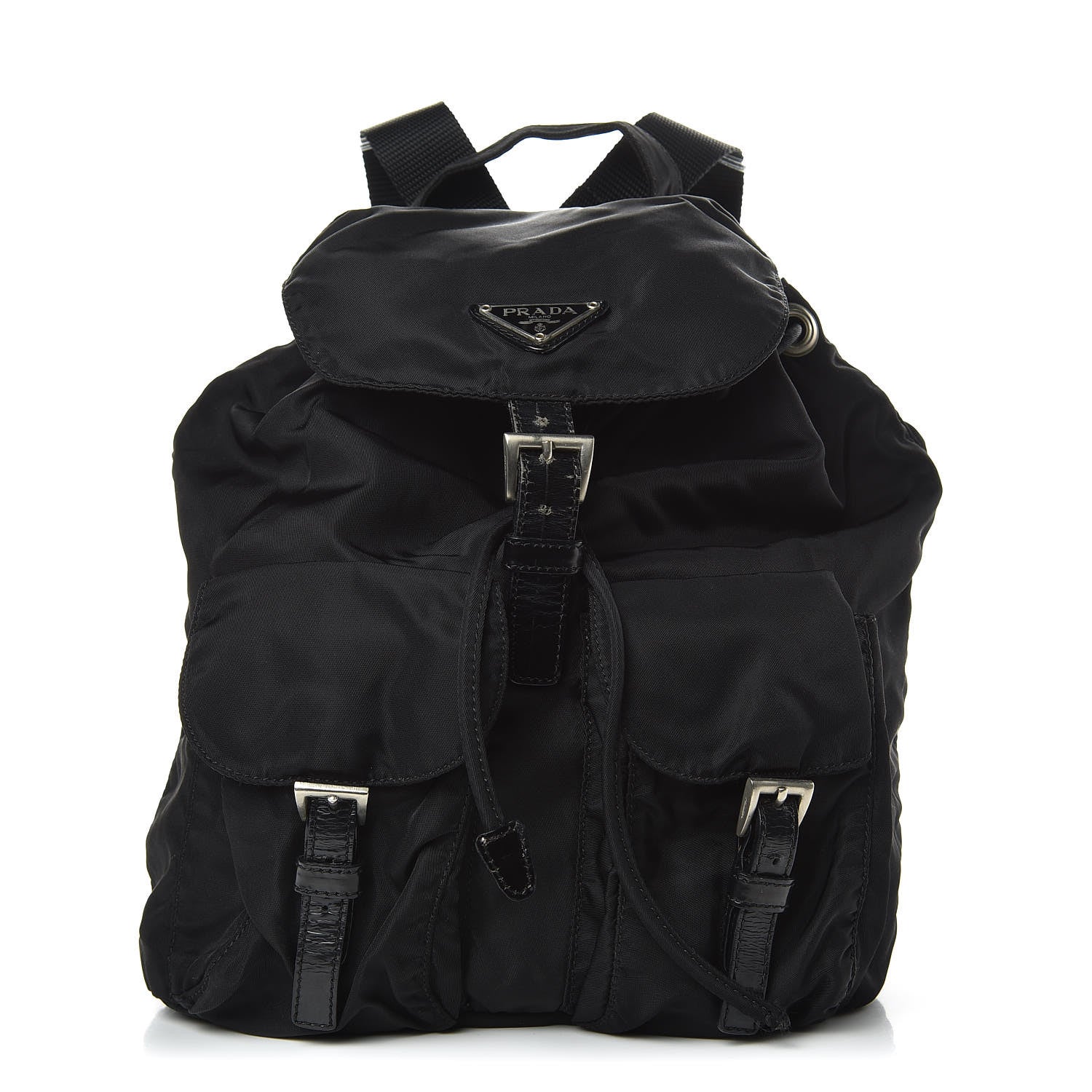 Prada Tessuto Nylon Vela Small Backpack Black 1 of 27