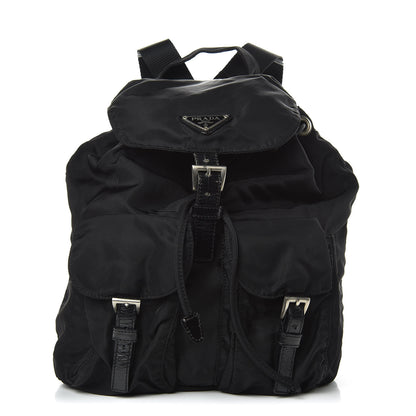 Prada Tessuto Nylon Vela Small Backpack Black 1 of 27