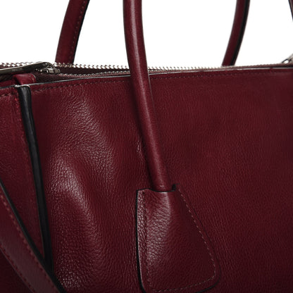 Prada Glace Calf Twin Pocket Tote Fuxia 16 of 22