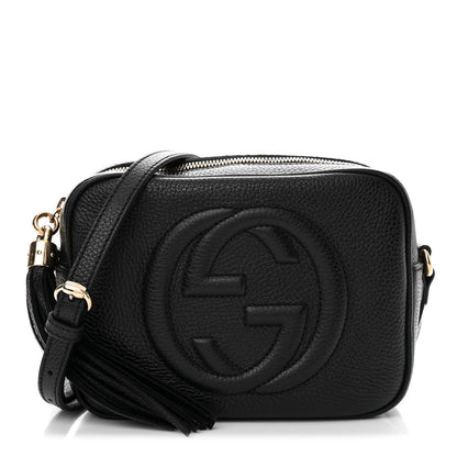 Gucci Pebbled Calfskin Small Soho Disco Bag Black 1 of 12