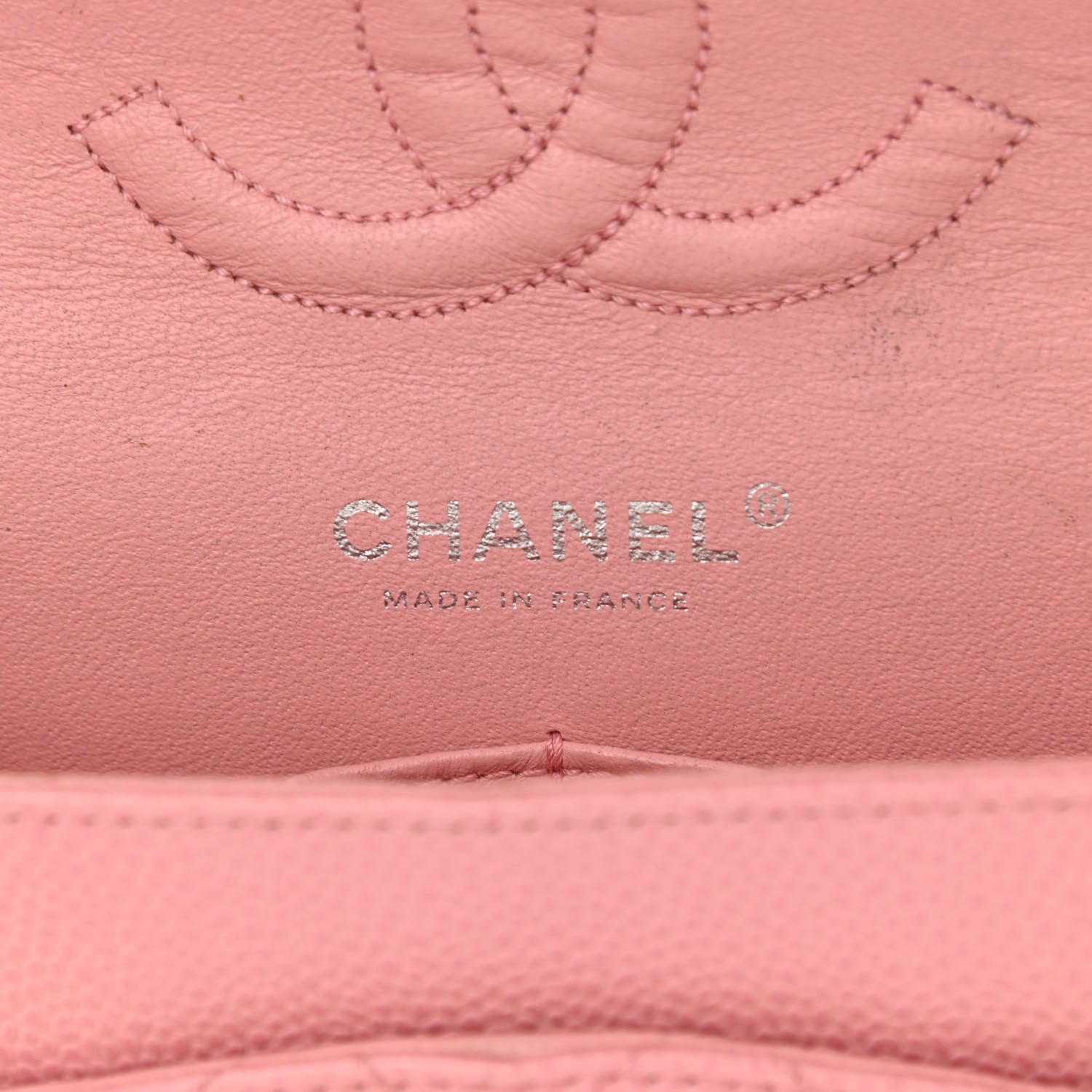 Chanel Caviar Quilted Medium Double Flap Pink 5 of 11