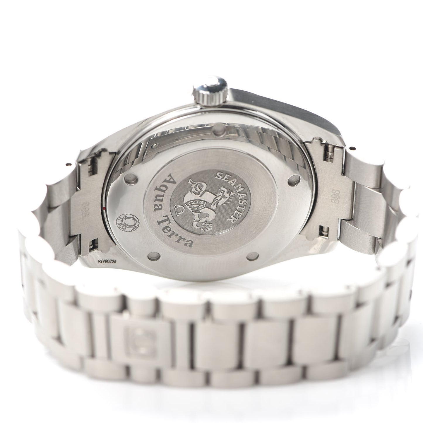 Stainless Steel 39mm Seamaster Aqua Terra Quartz Watch Black 2517.50
