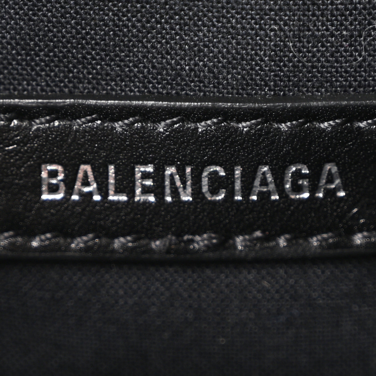 Balenciaga Nappa Calfskin Quilted Touch B Bucket Bag Black 6 of 10