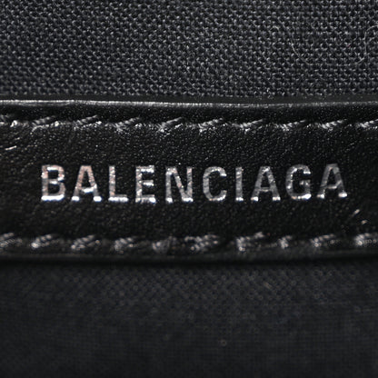 Balenciaga Nappa Calfskin Quilted Touch B Bucket Bag Black 6 of 10