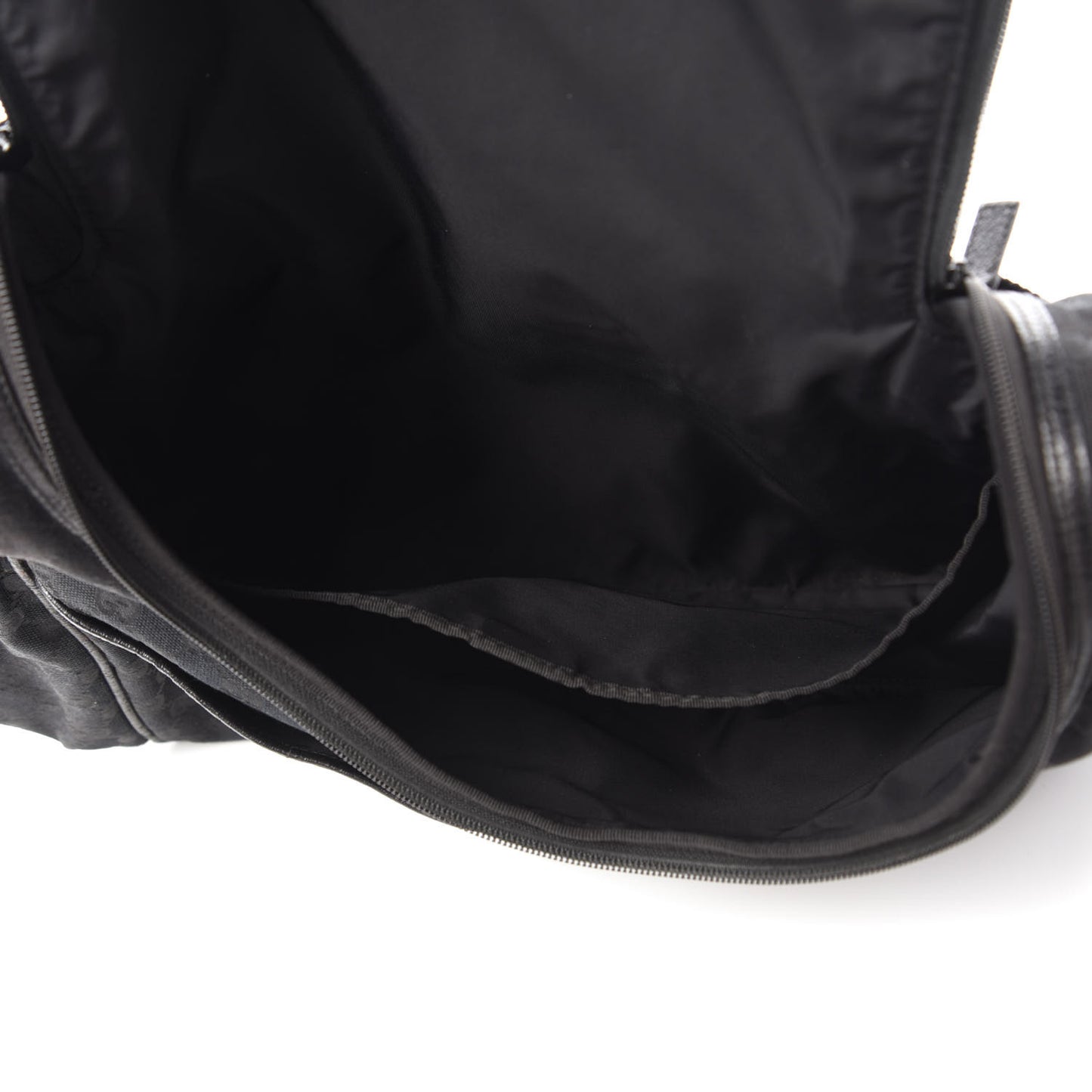 Monogram Large Diaper Bag Black