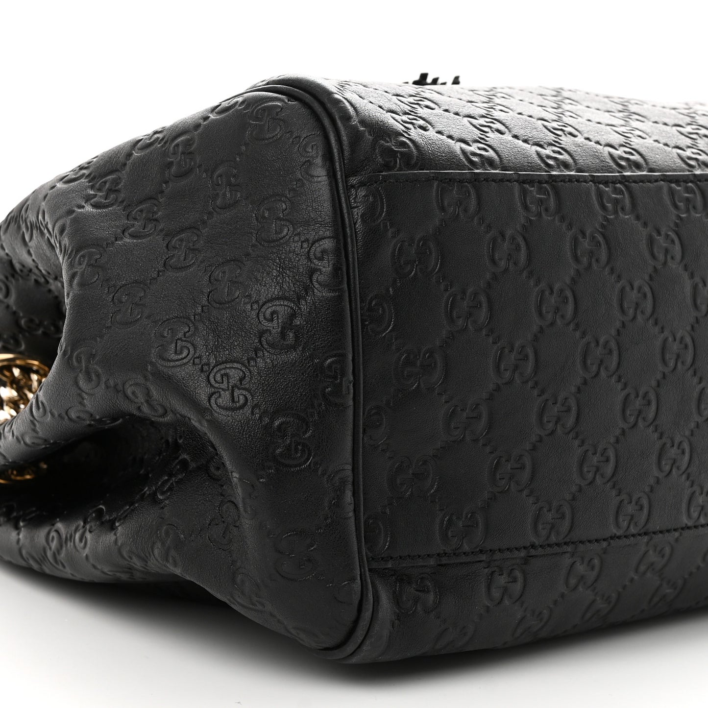 Guccissima Medium Emily Shoulder Bag Black