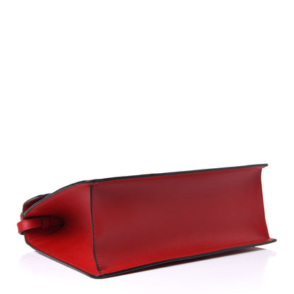Gucci Calfskin Medium Sylvie Top Handle Bag Hibiscus Red 4 of 10