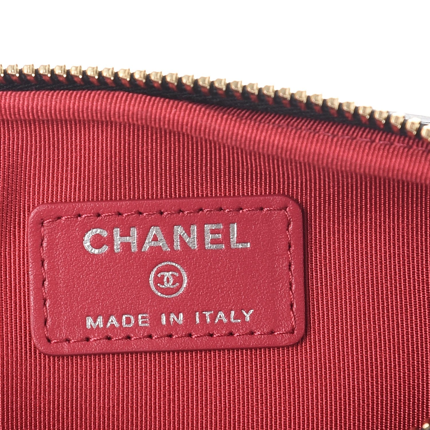 Chanel Aged Calfskin Quilted Gabrielle Classic Pouch Black 6 of 10