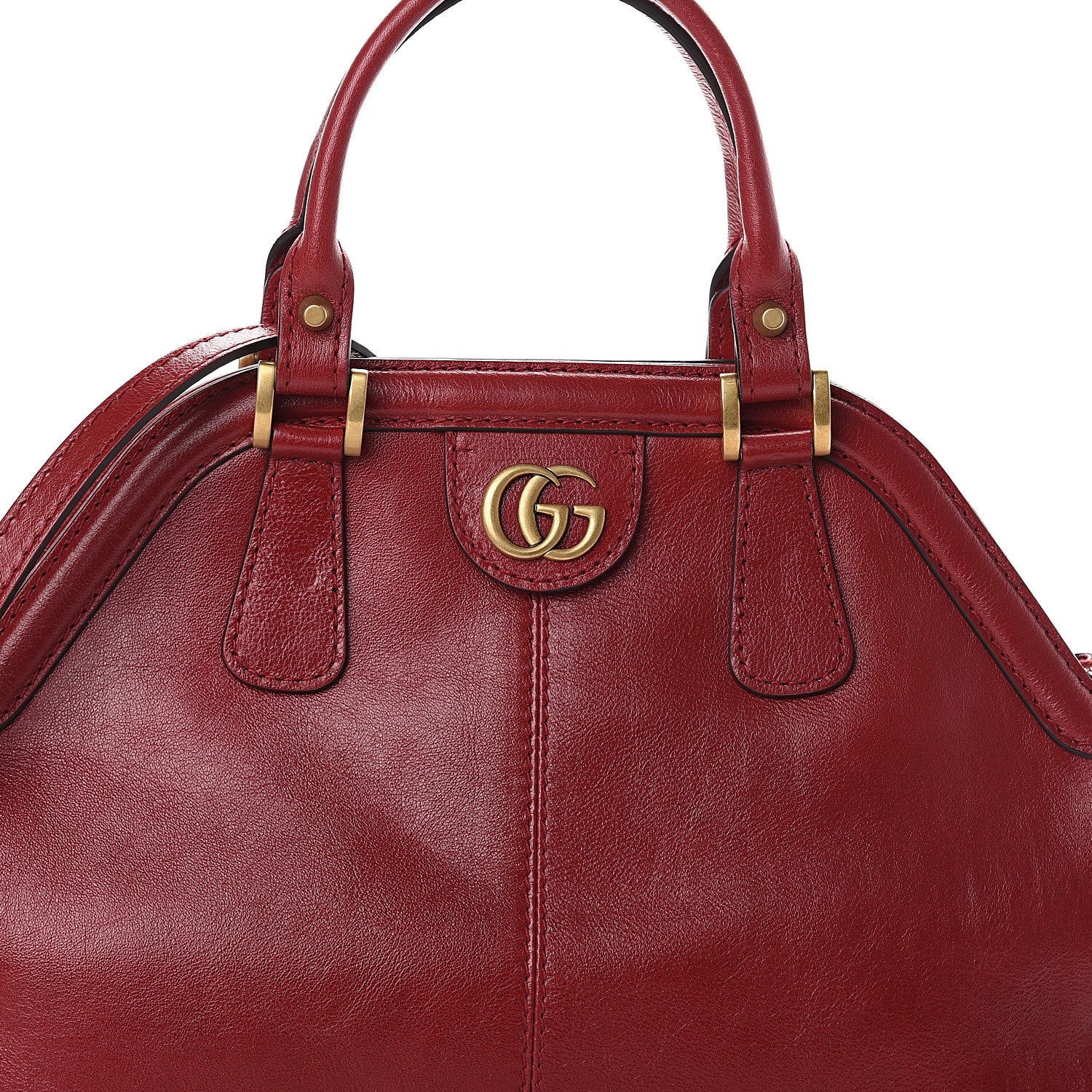 Gucci Piuma Lux Energy Medium Re(Belle) Top Handle Bag Romantic Cerise 8 of 8
