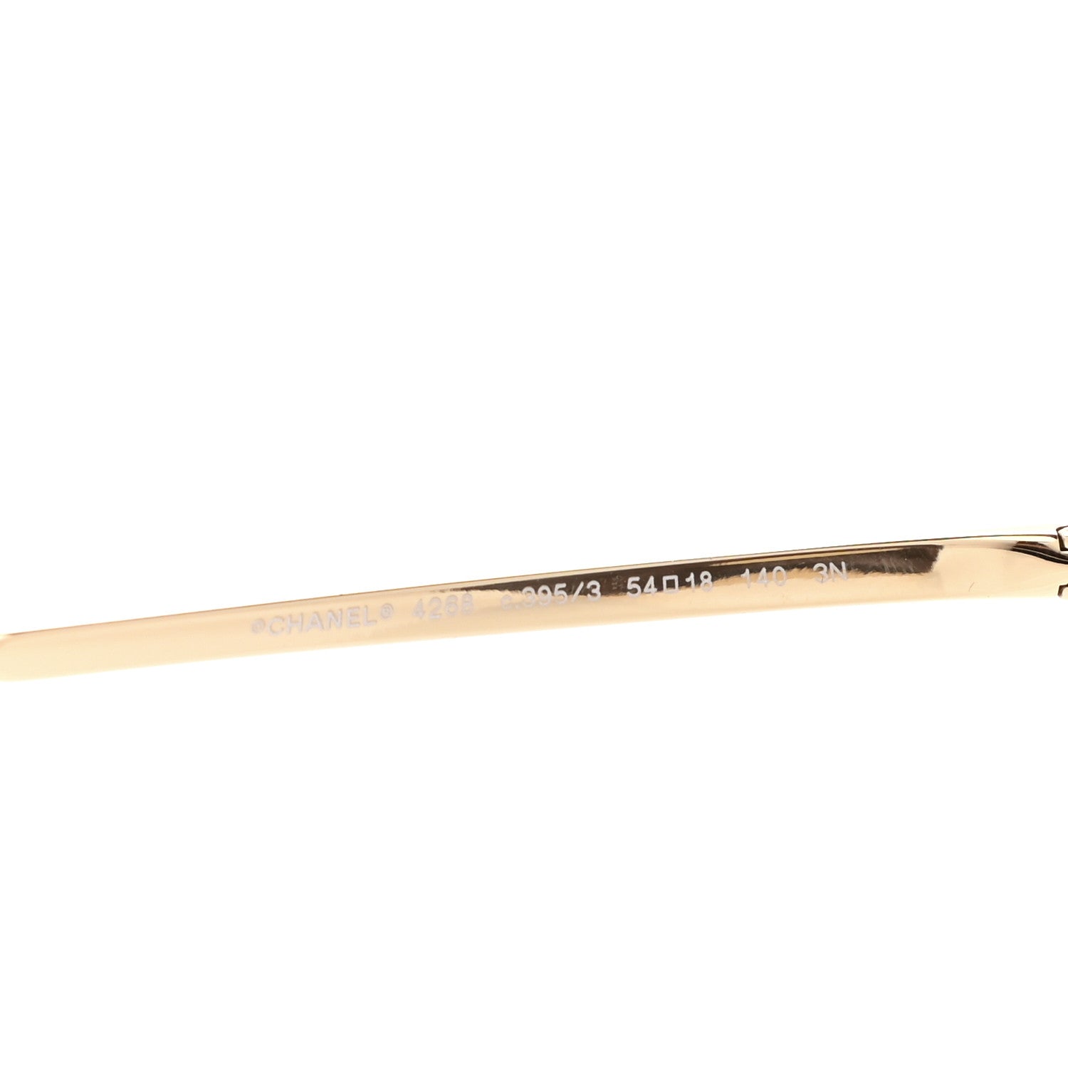 Chanel Round Sunglasses 4268 Gold 6 of 8