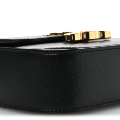 Celine Shiny Calfskin Mini Triomphe Black 9 of 11