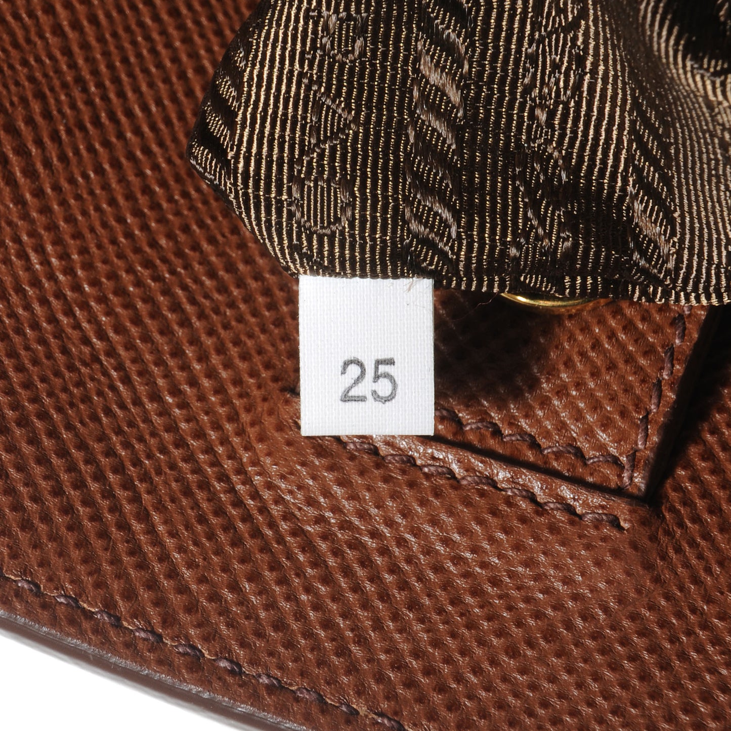 Saffiano Cuir Top Handle Dome Tote Palissandro