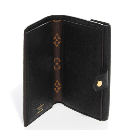 Louis Vuitton Monogram Pallas Compact Wallet Black 6 of 8