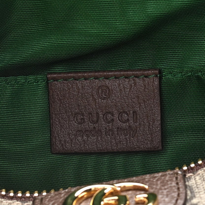 Gucci Soft GG Supreme Monogram Calfskin Medium Ophidia Cosmetic Case Beige Ebony New Acero 7 of 11