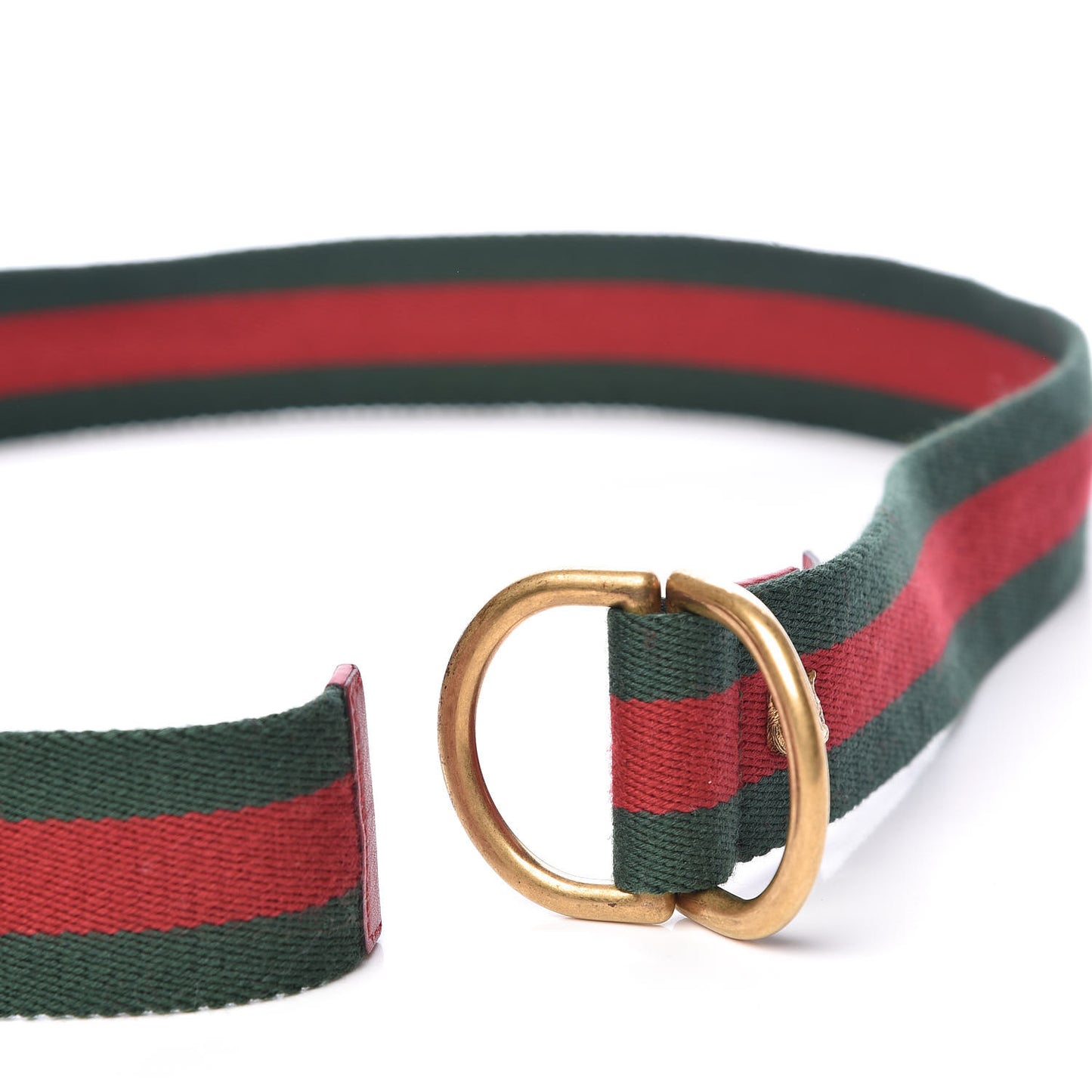 Web Feline D Ring Belt 95 38 Red Green