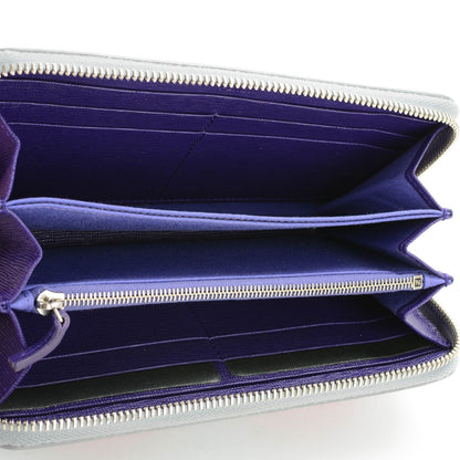 Fendi Vitello Elite Studded Hypnoteyes Zip Around Wallet Polvere Multicolor 5 of 7