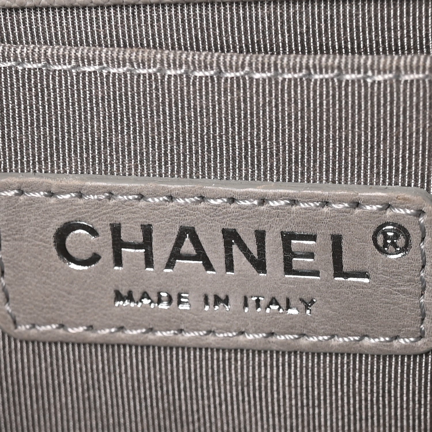 Chanel Caviar Quilted Small Boy Flap Grey 6 of 11