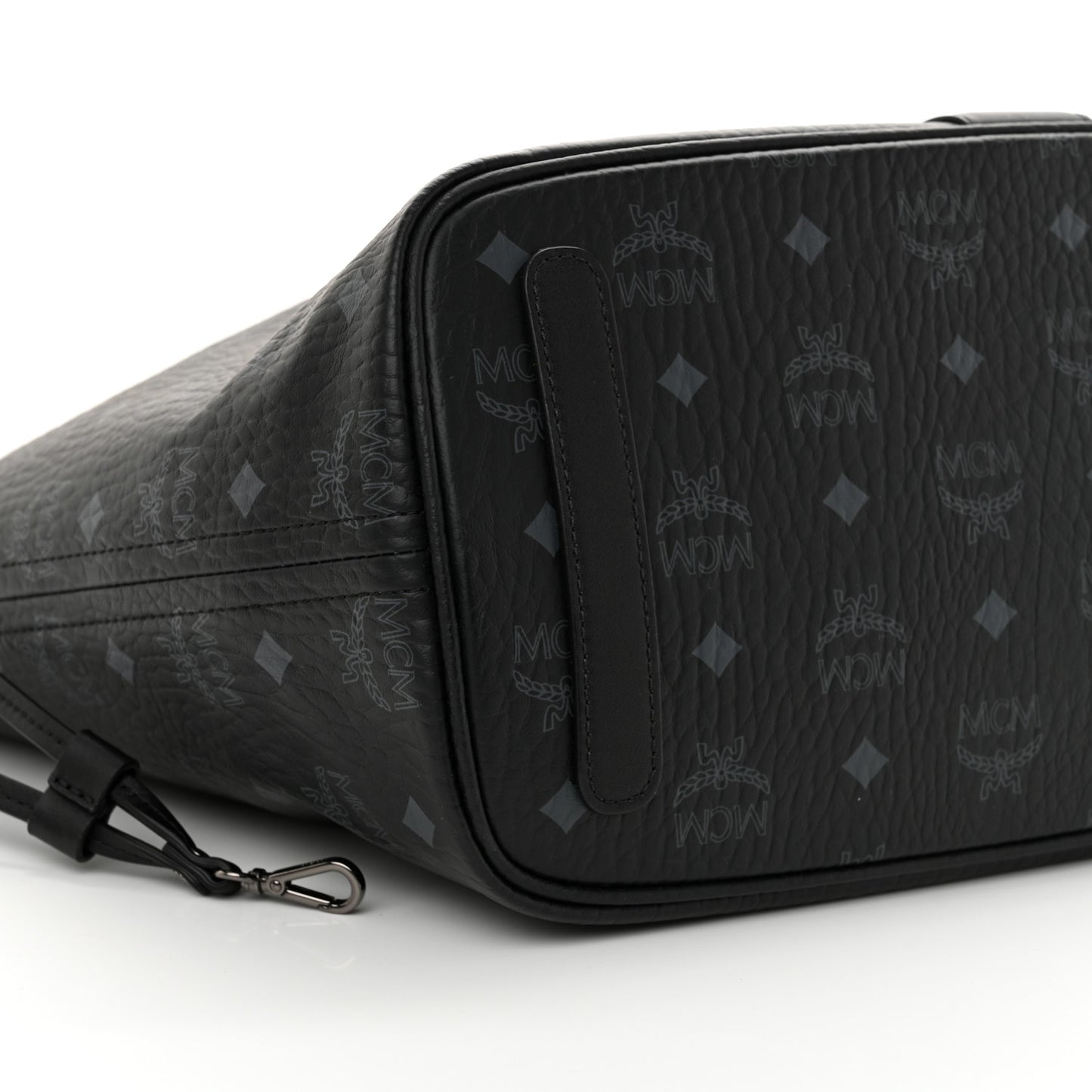 Visetos Medium Liz Reversible Shopper Tote Black