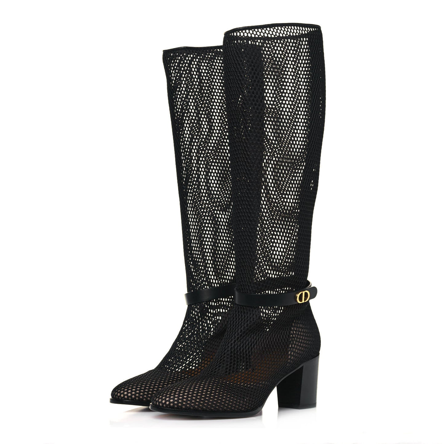 Empriente Mesh Montaigne Knee Boots 39 Black