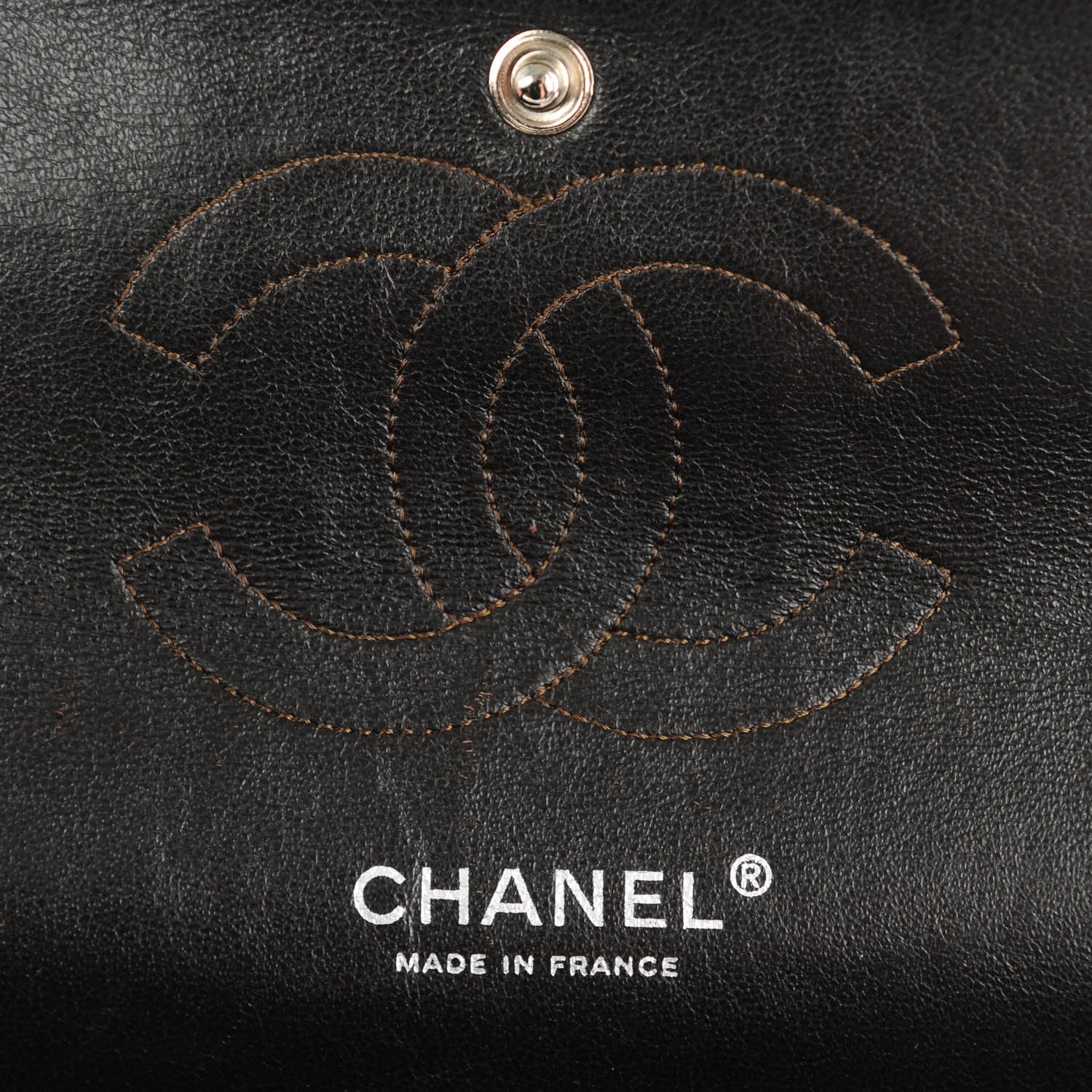 Chanel Patent Quilted Medium Double Flap Brown 6 of 7