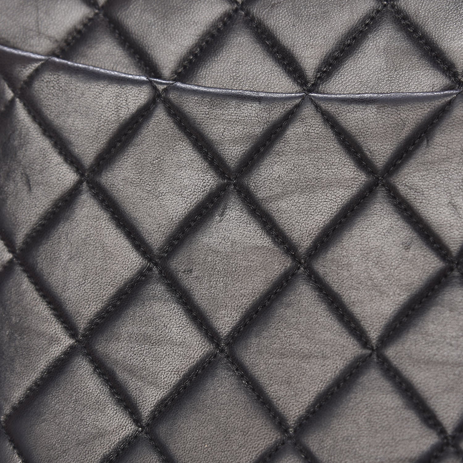 Chanel Lambskin Quilted Jumbo Single Flap Black 18 of 20